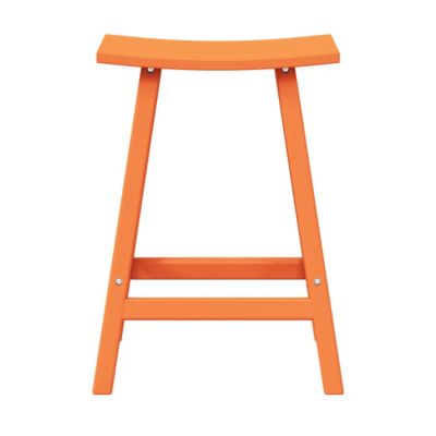 Outdoor Patio Adirondack Counter Height Stool Chair