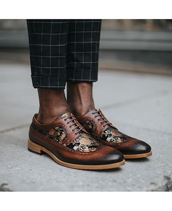 Black linen men's preston new arrivals dress shoes