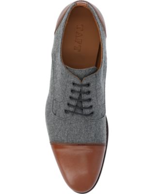 Men's Jack Handcrafted Leather, Velvet and Wool Dress Shoes