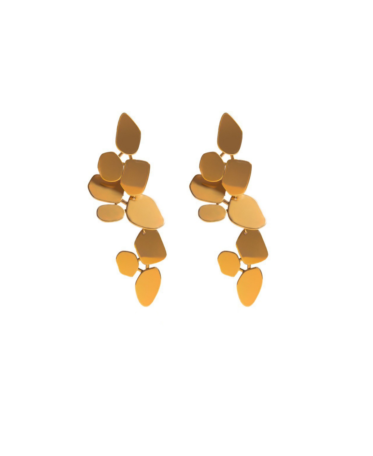 Leaf Earrings - Gold