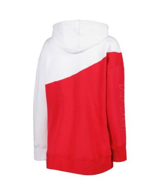 Women's Red, White Washington Capitals Gina Full-Zip Hoodie