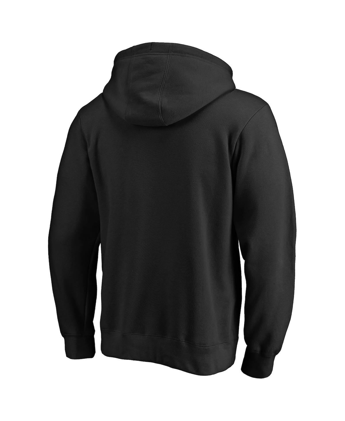 Men's FanaticsSeattle Kraken Big and Tall Victory Arch Pullover Hoodie - Black