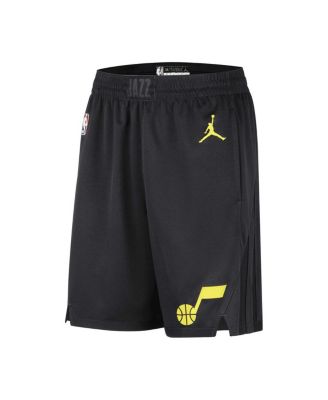 Men's Black Utah Jazz 2022/2023 Statement Edition Swingman Performance Shorts