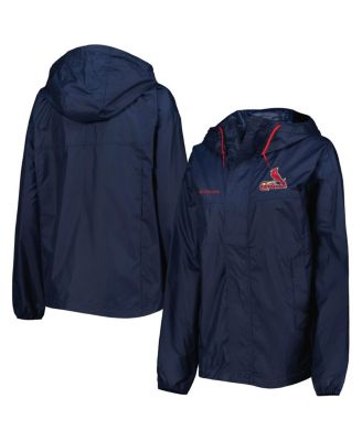 Women's Navy St. Louis Cardinals Flash Challenger Windbreaker Jacket