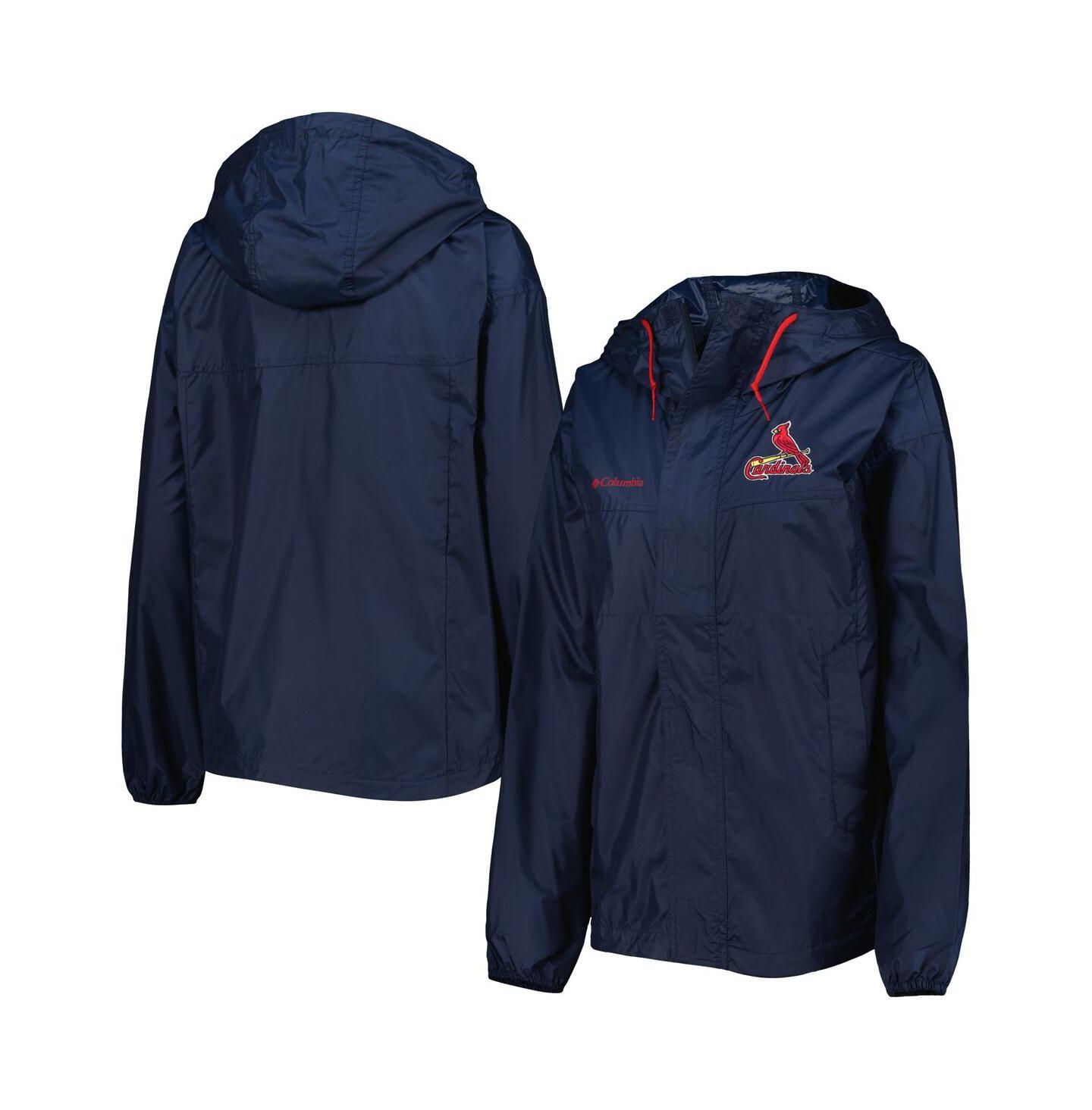 Женская куртка Columbia Navy St. Louis Cardinals Flash Challenger Windbreaker — фото 1