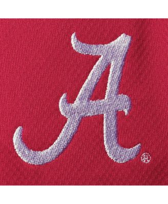Men's Crimson Alabama Crimson Tide Big and Tall Textured Raglan Quarter-Zip Jacket