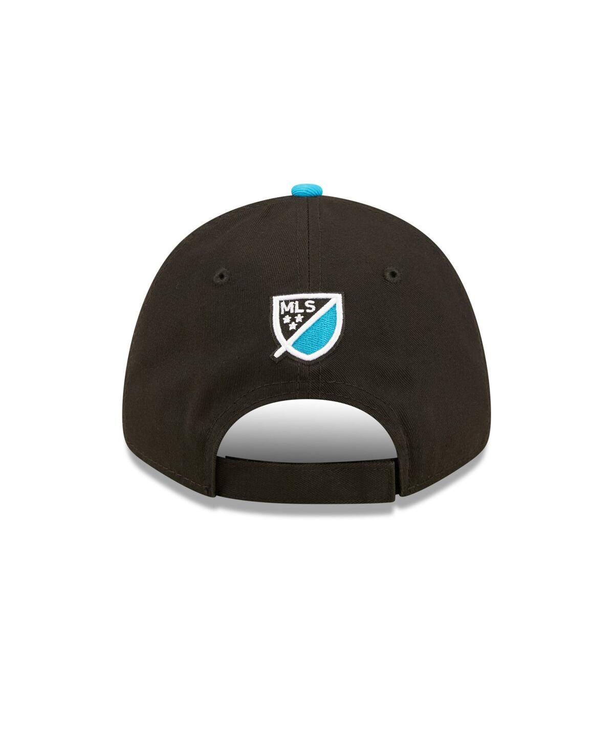 Men's New Era Blue Charlotte Fc Basic 9FORTY Adjustable Hat - Blue