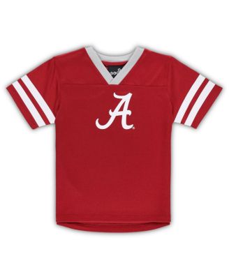 Preschool Boys Crimson, Gray Alabama Crimson Tide Red Zone Jersey and Pants Set