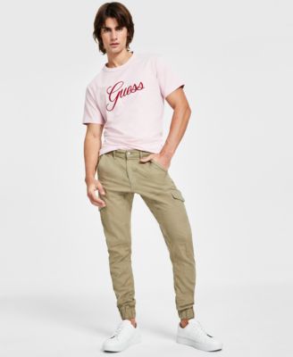 GUESS - Men's New Kombat Tapered-Fit Cargo Pants