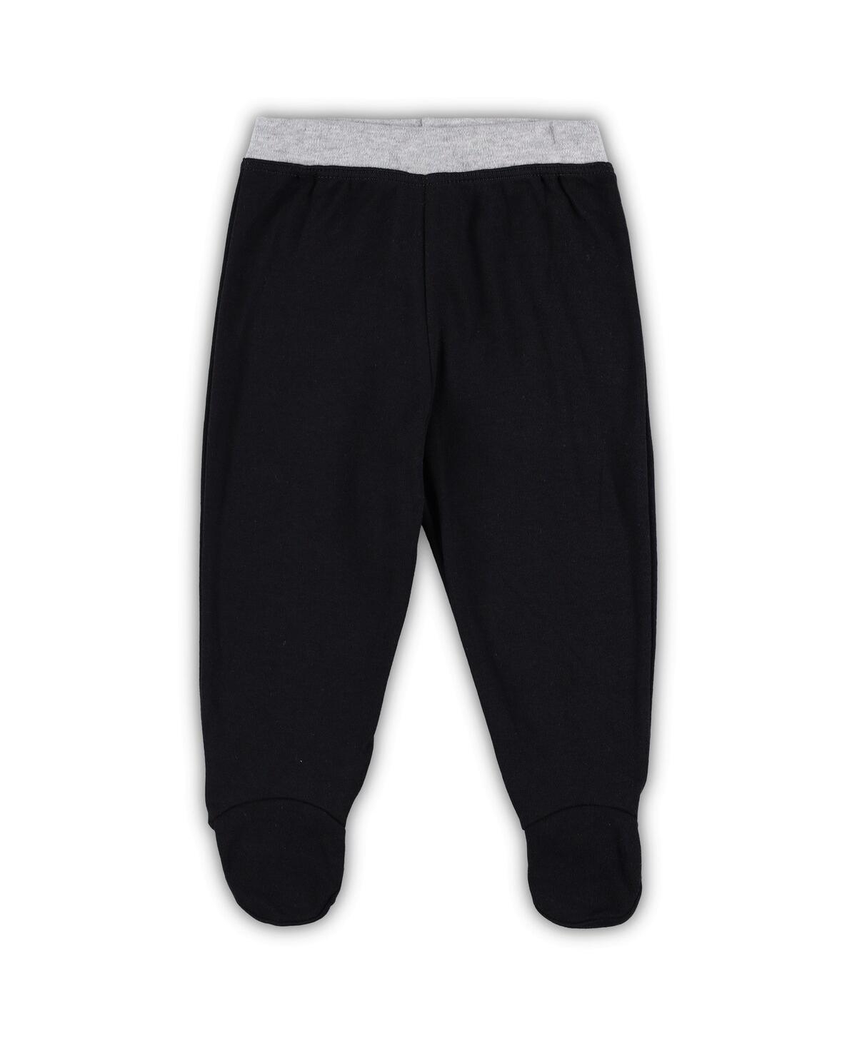 Newborn and Infant Boys and Girls White San Francisco Giants Dream Team Bodysuit, Hat and Footed Pants Set - White