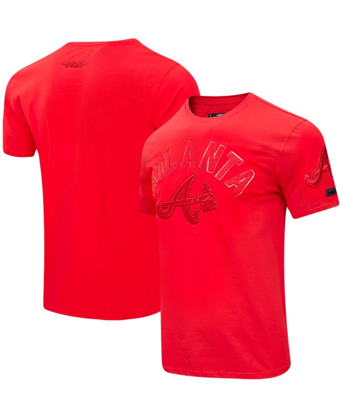 Men's Pro Standard Atlanta Braves Classic TripleT-shirt - Red