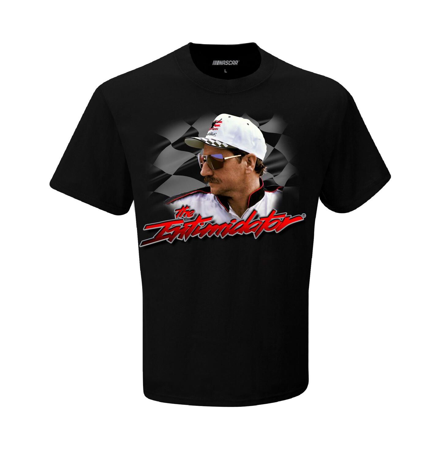 Мужская футболка Checkered Flag Sports Black Dale Earnhardt Intimidator — фото 3