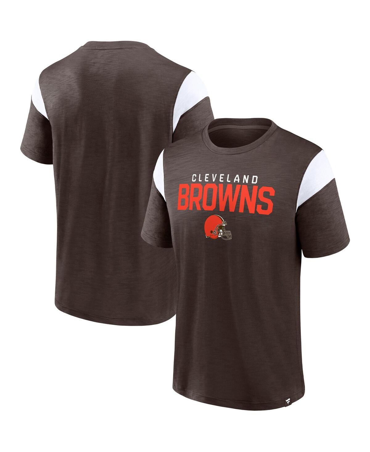 Men's FanaticsCleveland Browns Home Stretch Team T-shirt - Brown