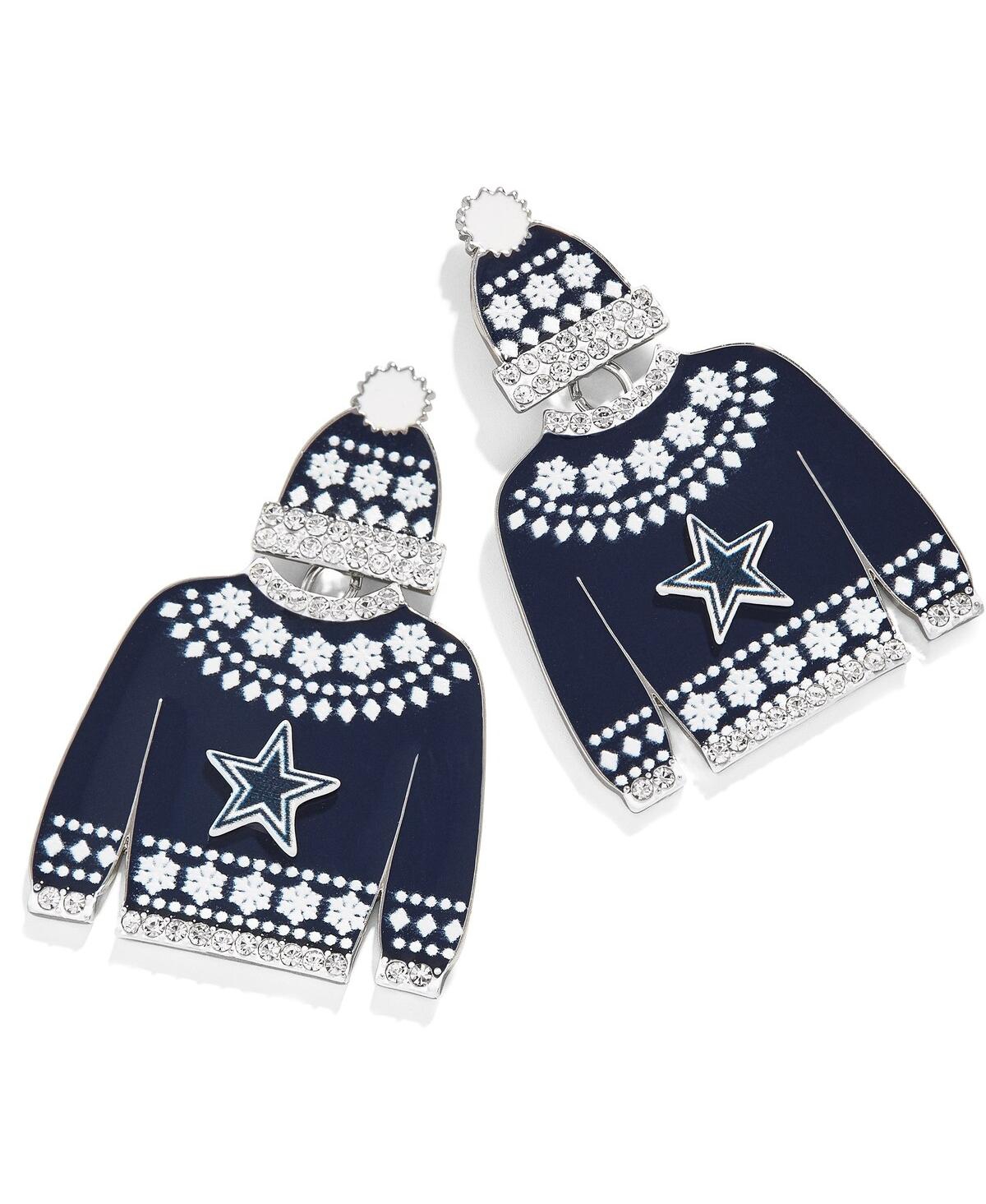 Women's Baublebar Dallas Cowboys Sweater Earrings - Navy
