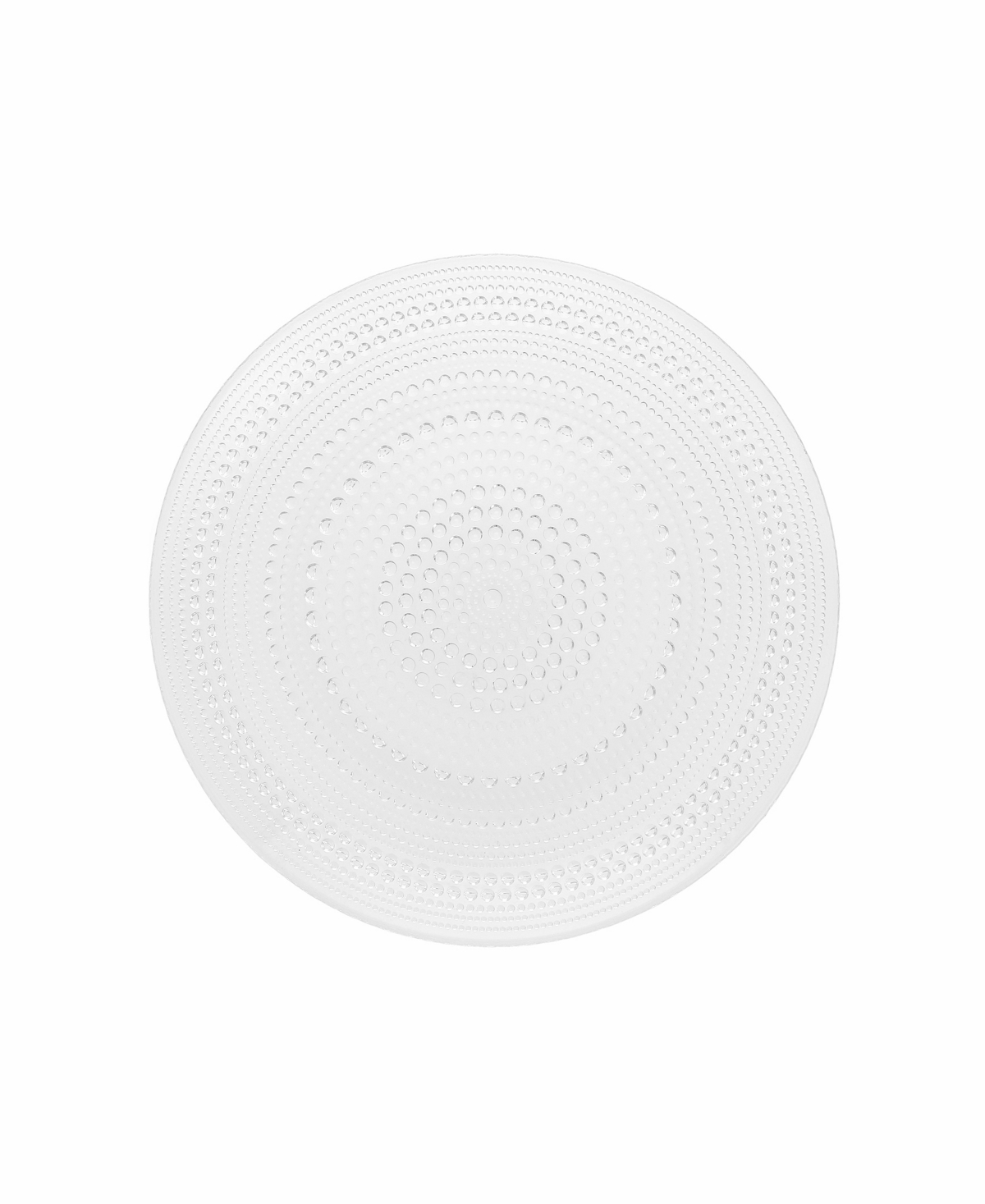 Fortessa Jupiter Clear Dinner Plate 10.5" Set Of 4