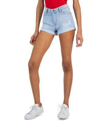 Macy's celebrity pink shorts on sale