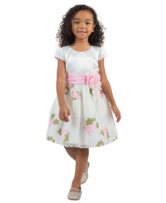 White Flower Girl Dress Rare Editions