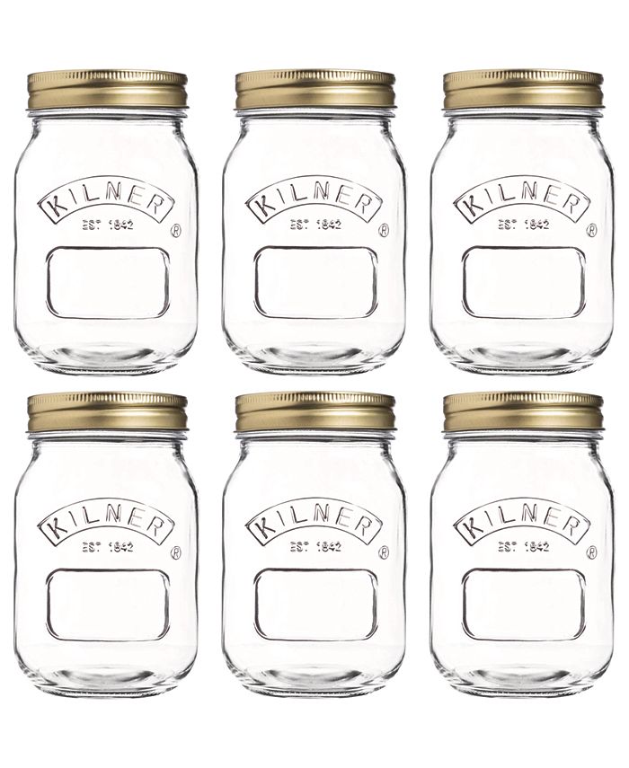 Kilner Canning Jar 17 oz, Set of 6 Macy's
