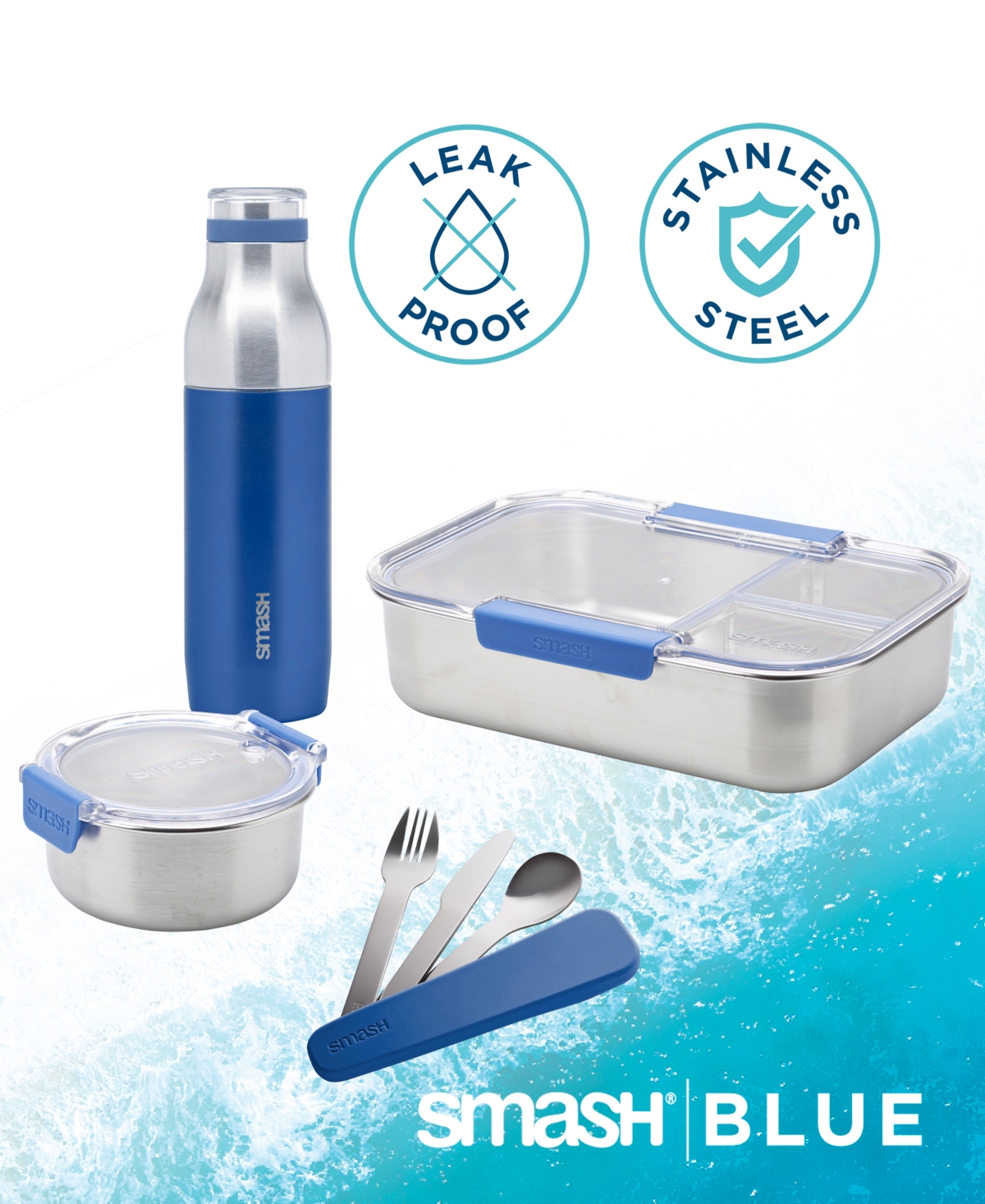 Smash Eco Lunch 8 Piece Kit In Blue ModeSens