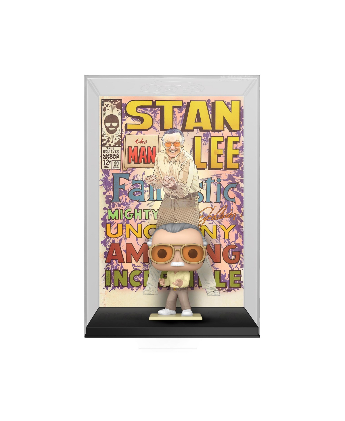 Shop Funko Pop Comic Book Cover Stan Lee In Multicolor