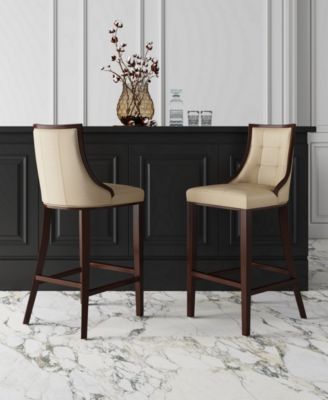 Fifth Avenue Leatherette Upholstered Barstool