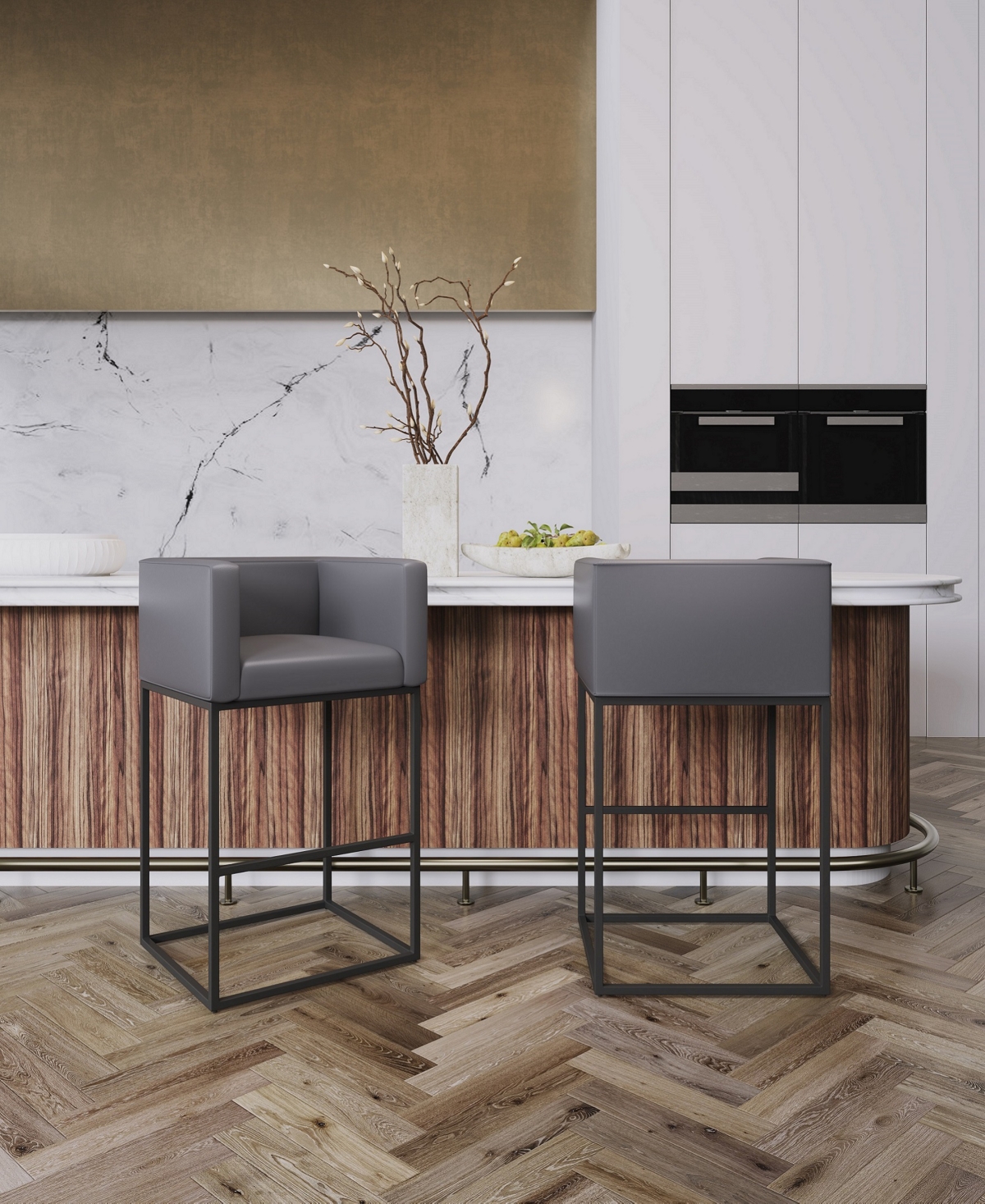 Embassy Counter Stool - Black