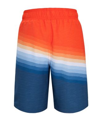 Boys 4-Way Stretch Quick Dry Board Shorts Swim Trunks with Mesh Lining UPF50+