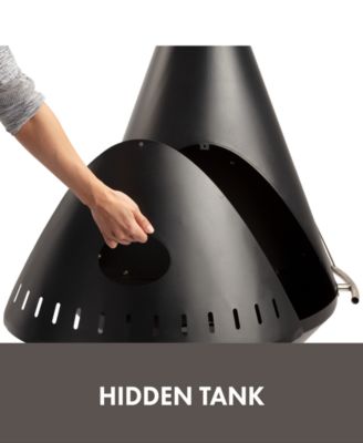 COH-600 Chimenea Steel Propane Outdoor Fire Pit