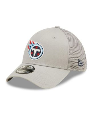 New Era Men's Gray Tennessee Titans Team Neo 39Thirty Flex Hat - Macy's