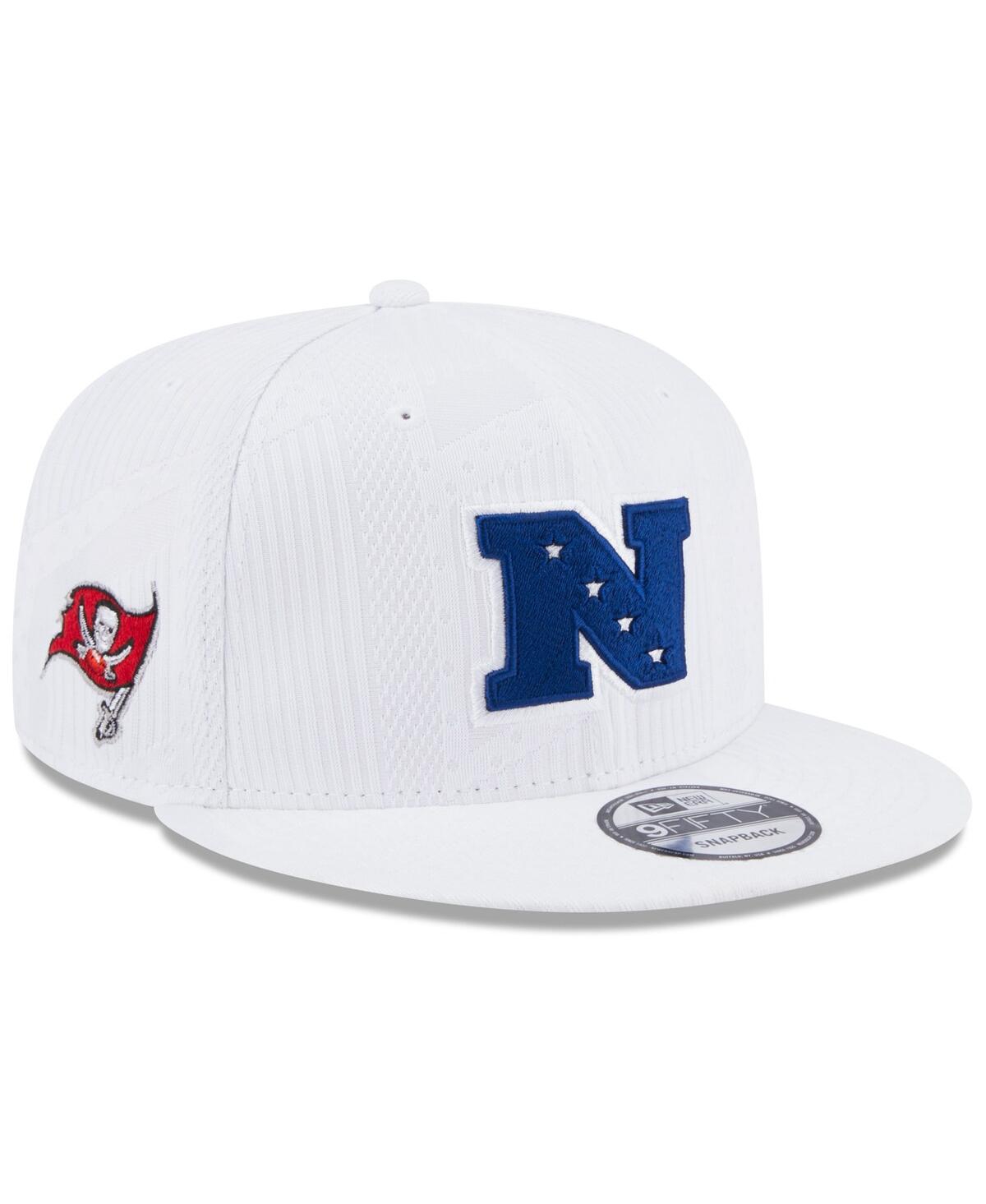 New Era White Tampa Bay Buccaneers Pro Bowl 9fifty Snapback Hat In White