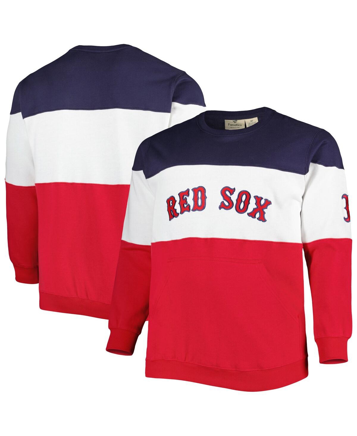 Fanatics Men's Red Boston Red Sox Official Logo Pullover Hoodie - Macy's