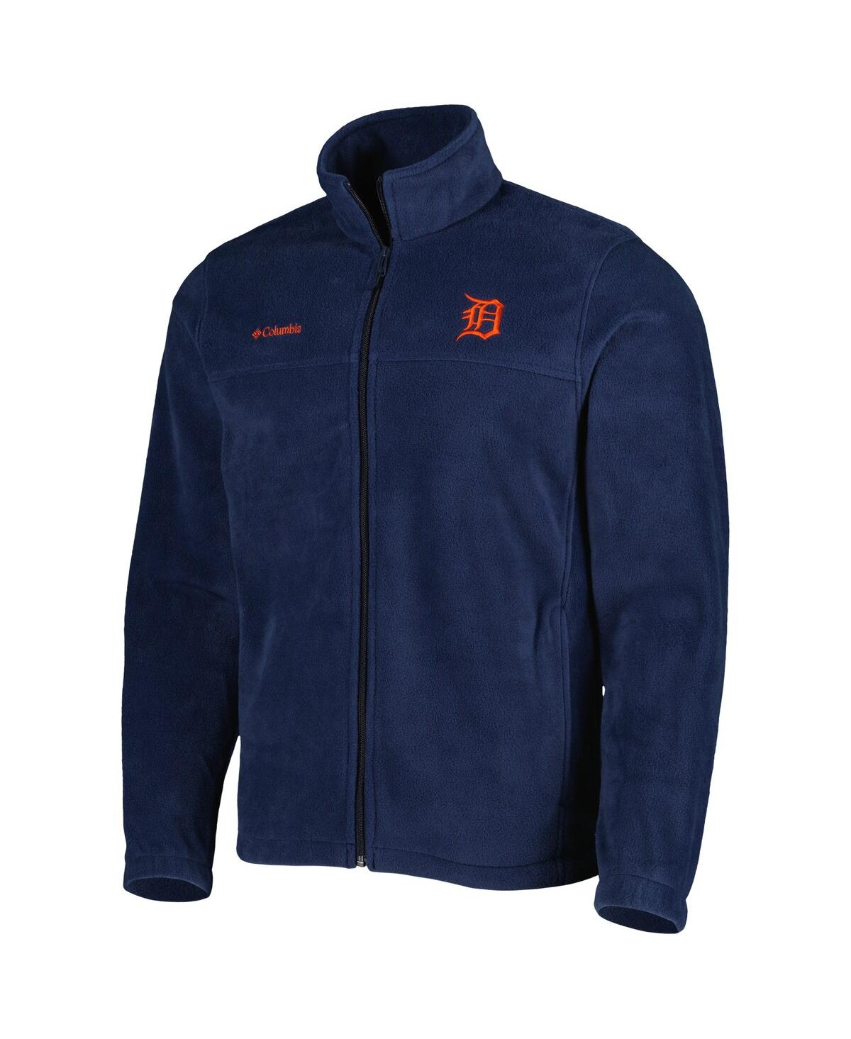 Shop Columbia Men's  Navy Detroit Tigers Steens Mountain Full-zip Jacket