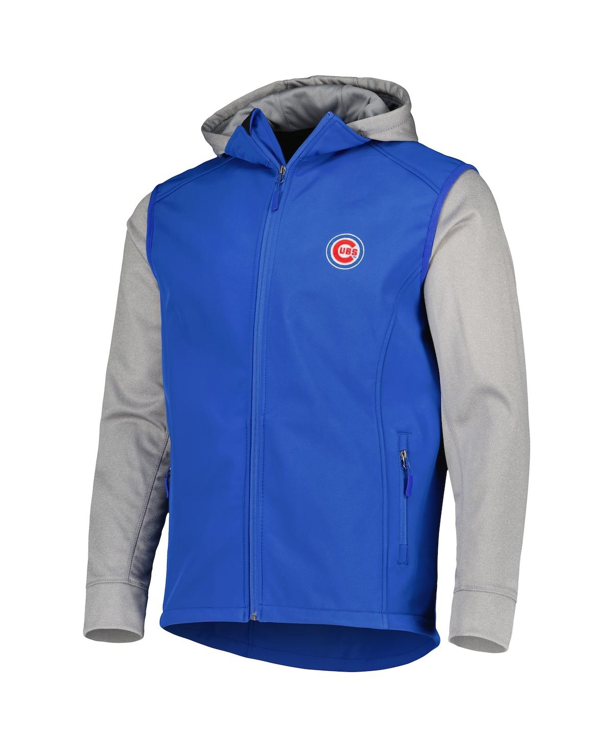 Men's Dunbrooke Heather Gray Chicago Cubs Alpha Full-Zip Jacket - Heather Gray