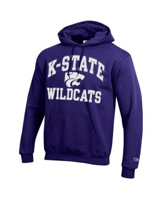 Men's Purple Kansas State Wildcats High Motor Pullover Hoodie