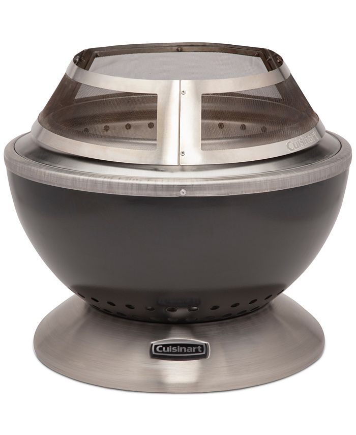 Cuisinart Cleanburn Stainless Steel Fire Pit Spark Guard Macy's