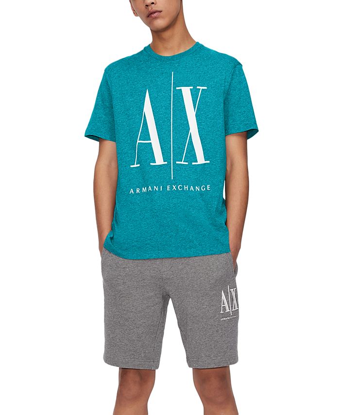 AX Armani Exchange Men's Iconic Logo ShortSleeve Crewneck TShirt