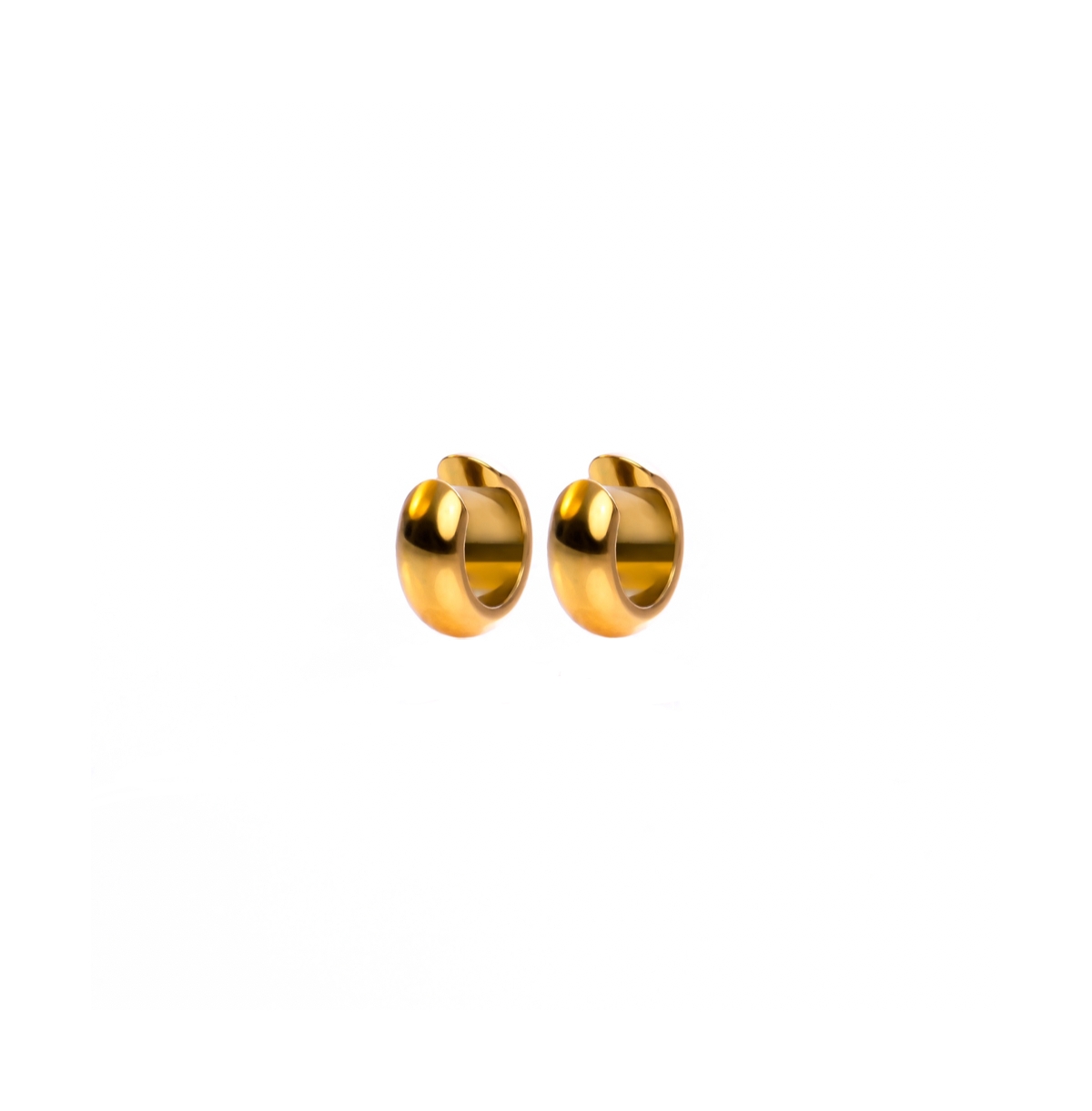 Toast Cuff Earrings - Gold