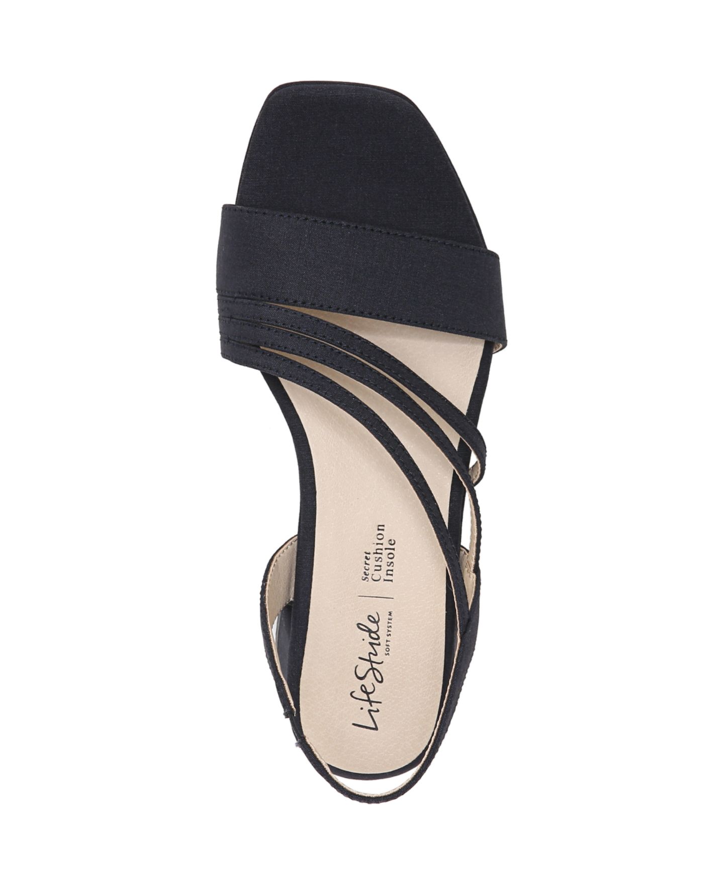 Женские сандалии LifeStride Joy 2 Slingback Dress Sandals, цвет: Тёмно-синий — фото 4