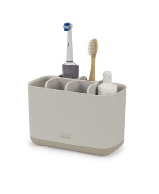 EasyStore Matte Finish Large Toothbrush Caddy