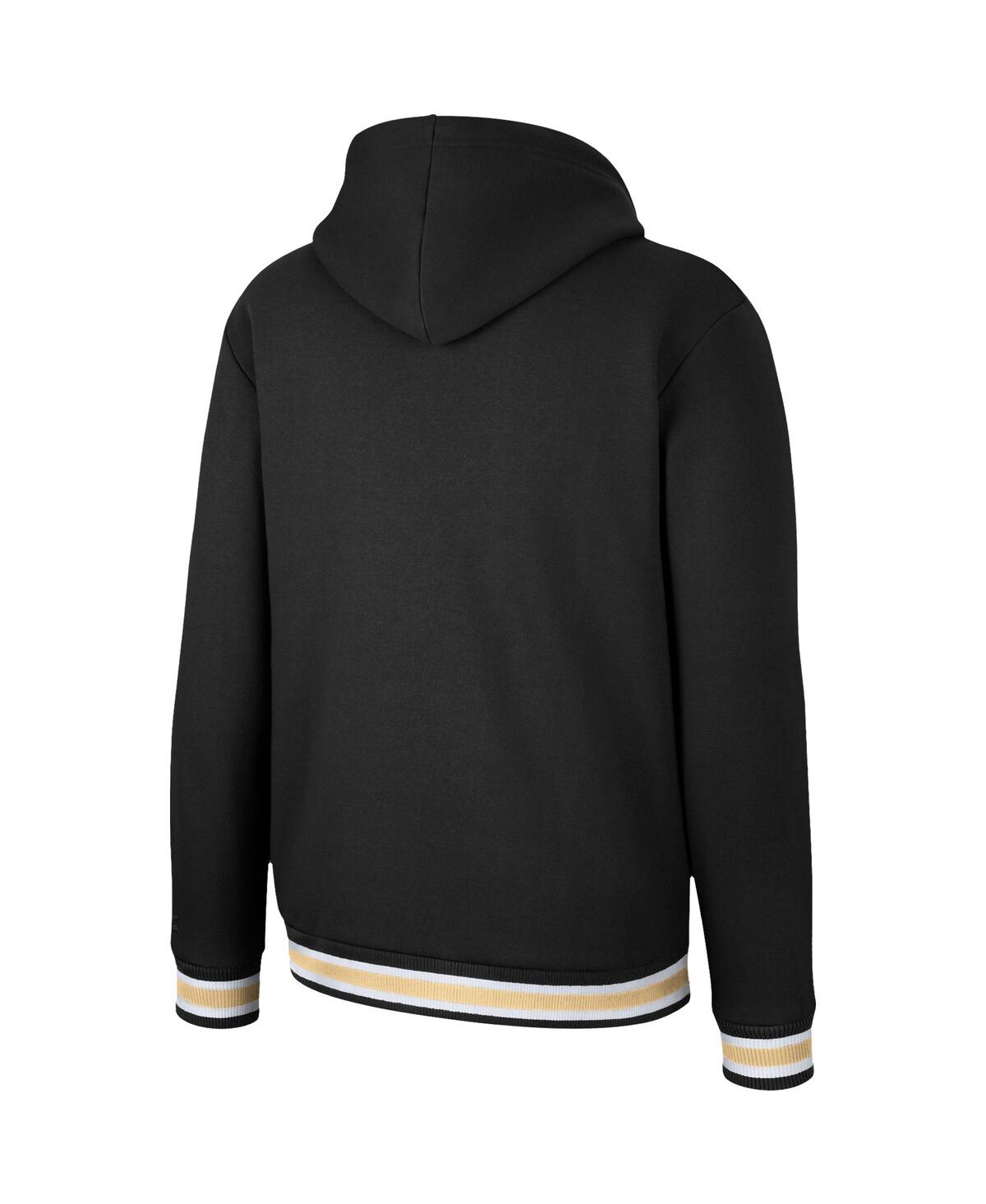 Shop Colosseum Men's  Black Army Black Knights Varsity Arch Pullover Hoodie