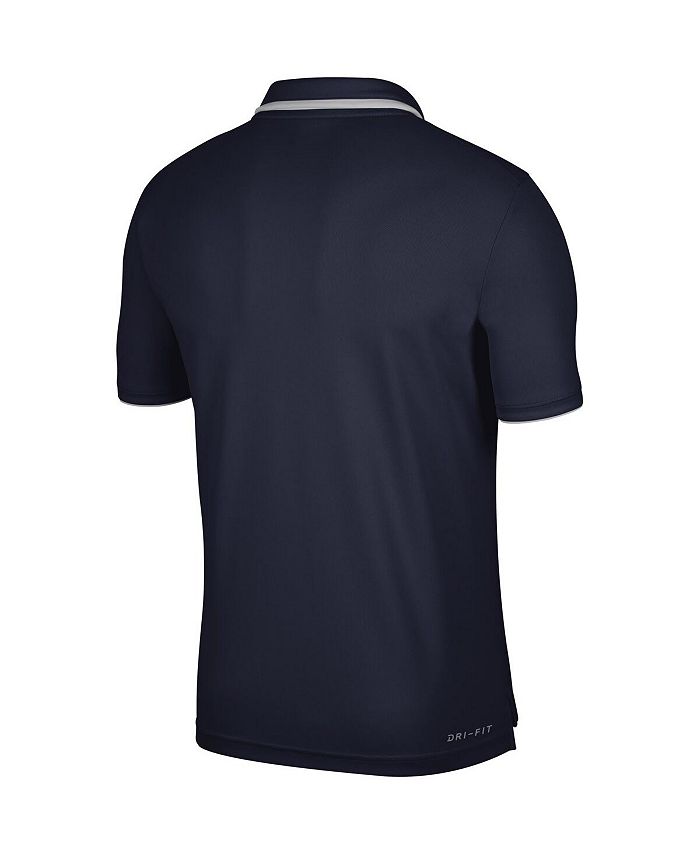 Nike Men's Navy Michigan Wolverines Wordmark Performance Polo Shirt ...