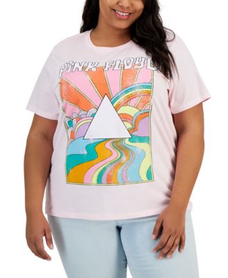 Grayson Threads Black - Plus Size Pink Floyd Graphic T-Shirt