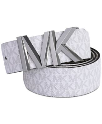 Michael Kors - Women's Leather Reversible Logo Belt