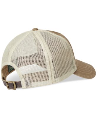 Polo Ralph Lauren Men's Polo Country Twill Trucker Cap - Macy's