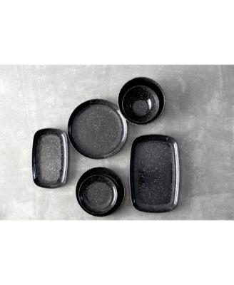 Camp Charcoal Melamine Dinnerware Collection