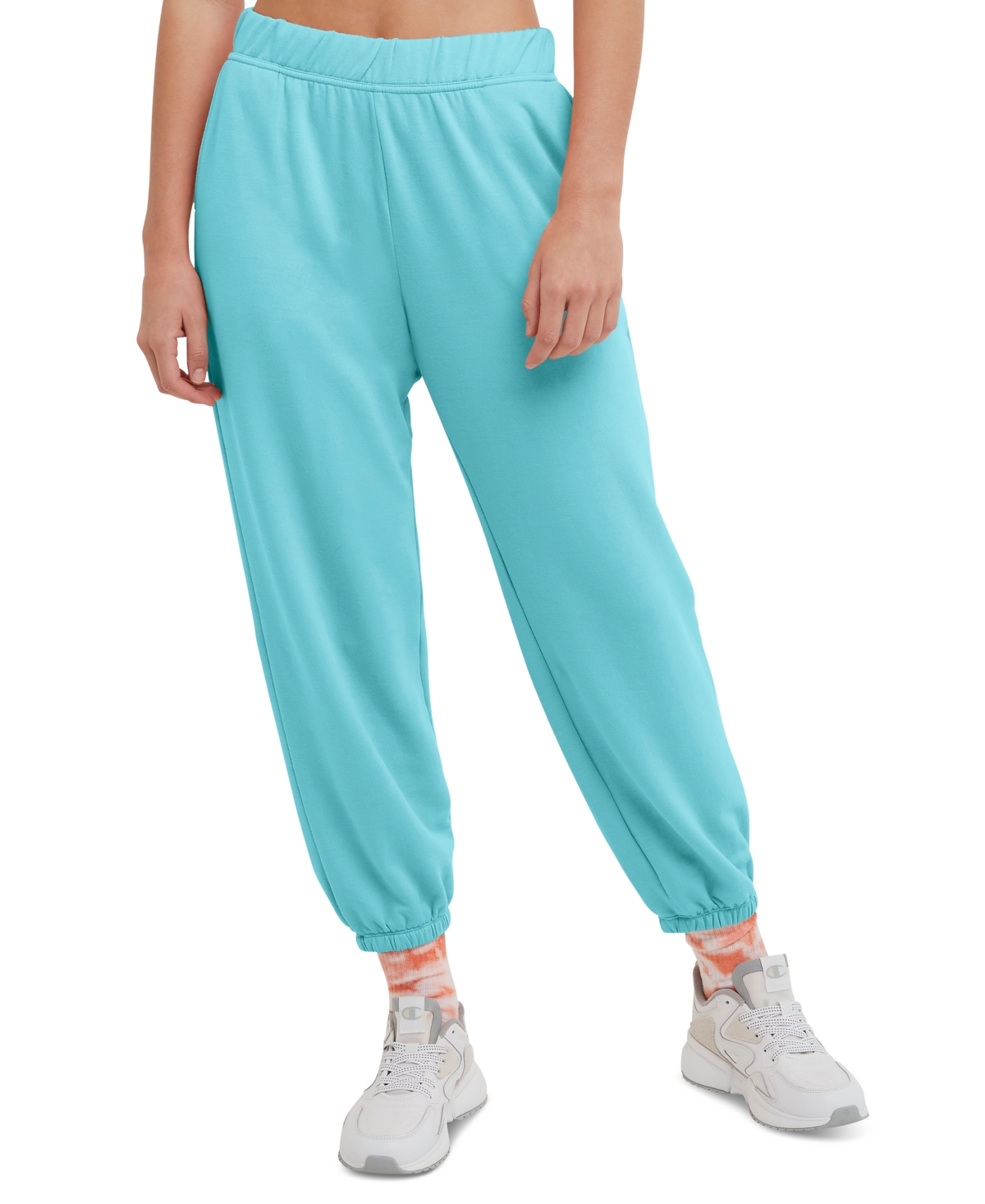 Champion Soft Touch Sweatpants In Light Sky Blue