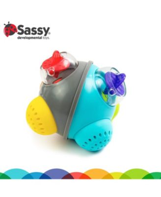 Baby Sassy Rain Shower Bath Ball STEM Bath Toy, 6+ Months