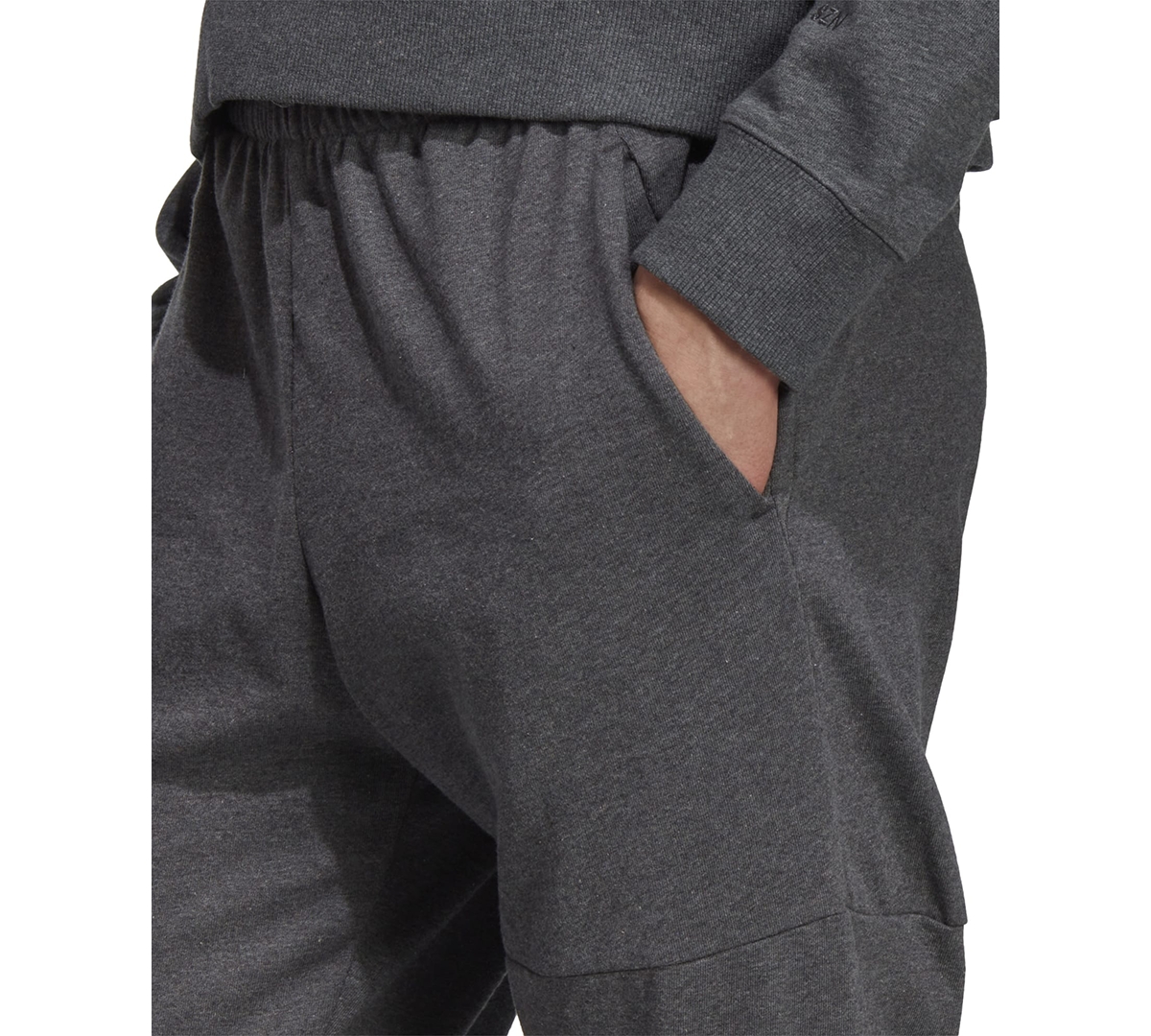 adidas Men's Essentials Single Jersey Tapered Badge of Sport Joggers