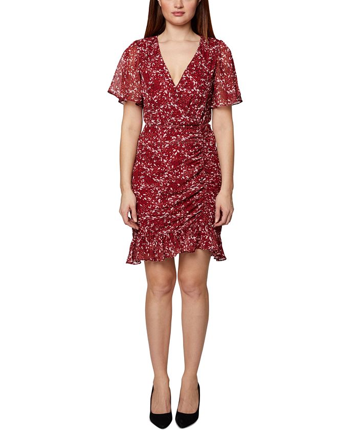 Bcbgeneration flutter discount sleeve dress