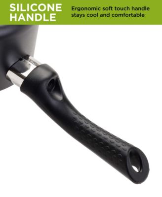 Aluminum 2 Quart Evolve Non-Stick Saucepan with Glass Lid